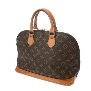 Louis Vuitton Canvas Monogram Alma Brown Handbag
